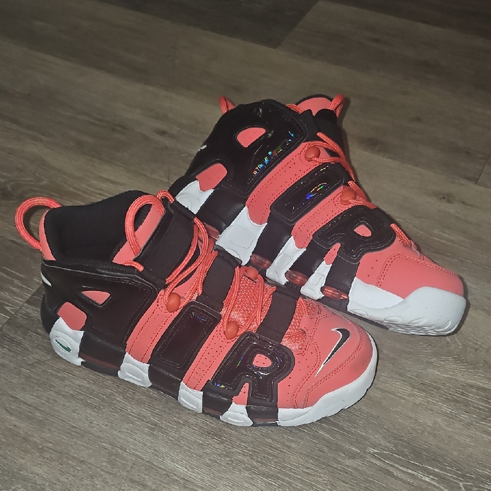Nike Black and Red Sneakers Bold Design